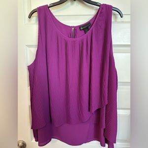 Women’s Plus - Purple - Sleeveless Top